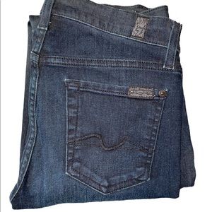 7 For All Mankind High Waisted Skinny Jeans